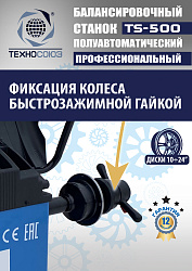 TS-500 Балансировочный станок с лазером