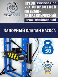 Пресс гидравлический 50 тонн, TS0500BA-50