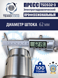 Пресс гидравлический 100 тонн с электроприводом, TS0502-3